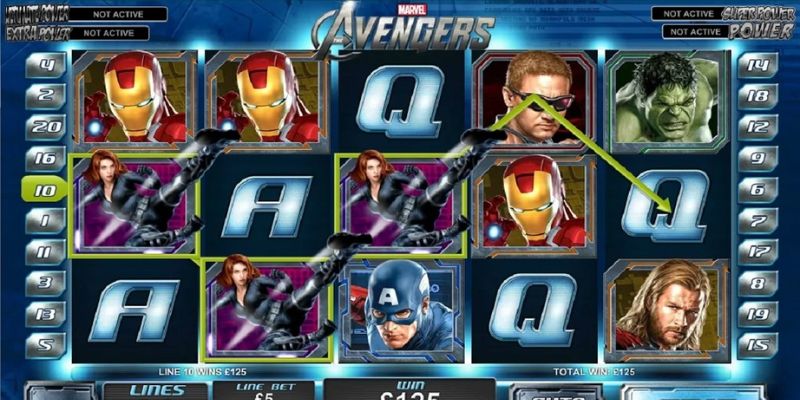 Avengers là phiên bản nổ hũ Marvel nổi tiếng